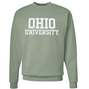 Image of 1804 Sage Green Crew: Straight Stacked