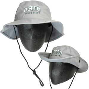 Image of Gray Tech Boonie Hat: Ohio University Embroidery