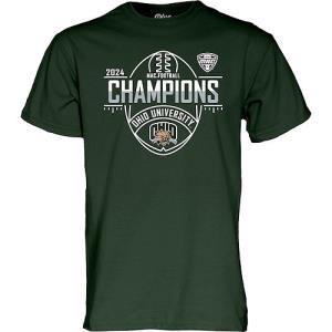 Image of Dark Green Tee: 2024 MAC Champions Football