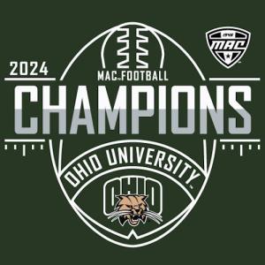 Image of Dark Green Tee: 2024 MAC Champions Football