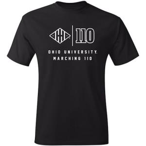 Image of Countdown to Kickoff Tee: Black Ohio University Marching 110