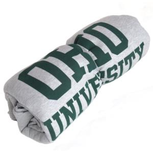 Image of Sweatshirt Blanket: Oxford with Green Ohio University