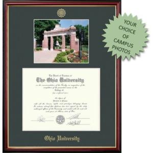 Image of Photo/Diploma Frame Petite Mahogany (DFF-05)