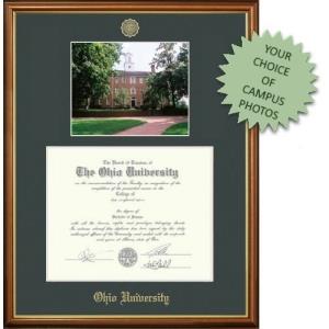 Image of Photo/Diploma Frame Petite Walnut (DFF-07)