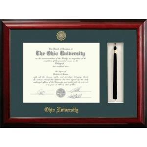 Image of Tassel Diploma Frame: Classic Mahogany (DFT-01)