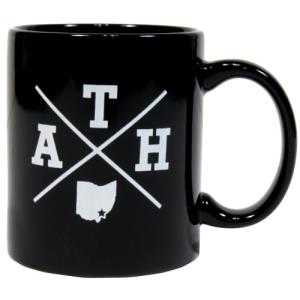 Image of CC Black Mug:ATH Ohio Weathervane