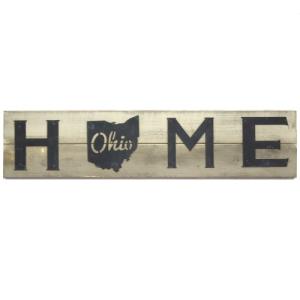 Image of CC Large Wooden Wall Hanging:Ohio Home